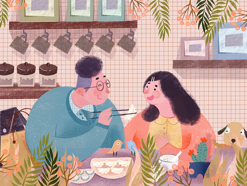 胃口福餃子云吞全體員工祝所有媽媽節(jié)日快樂